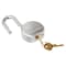 Master Lock Master Lock 2-3/16 in. H X 2-1/2 in. W Steel Dual Ball Bearing Locking Weather-Resistant Padlock 930DPF - alternate 3